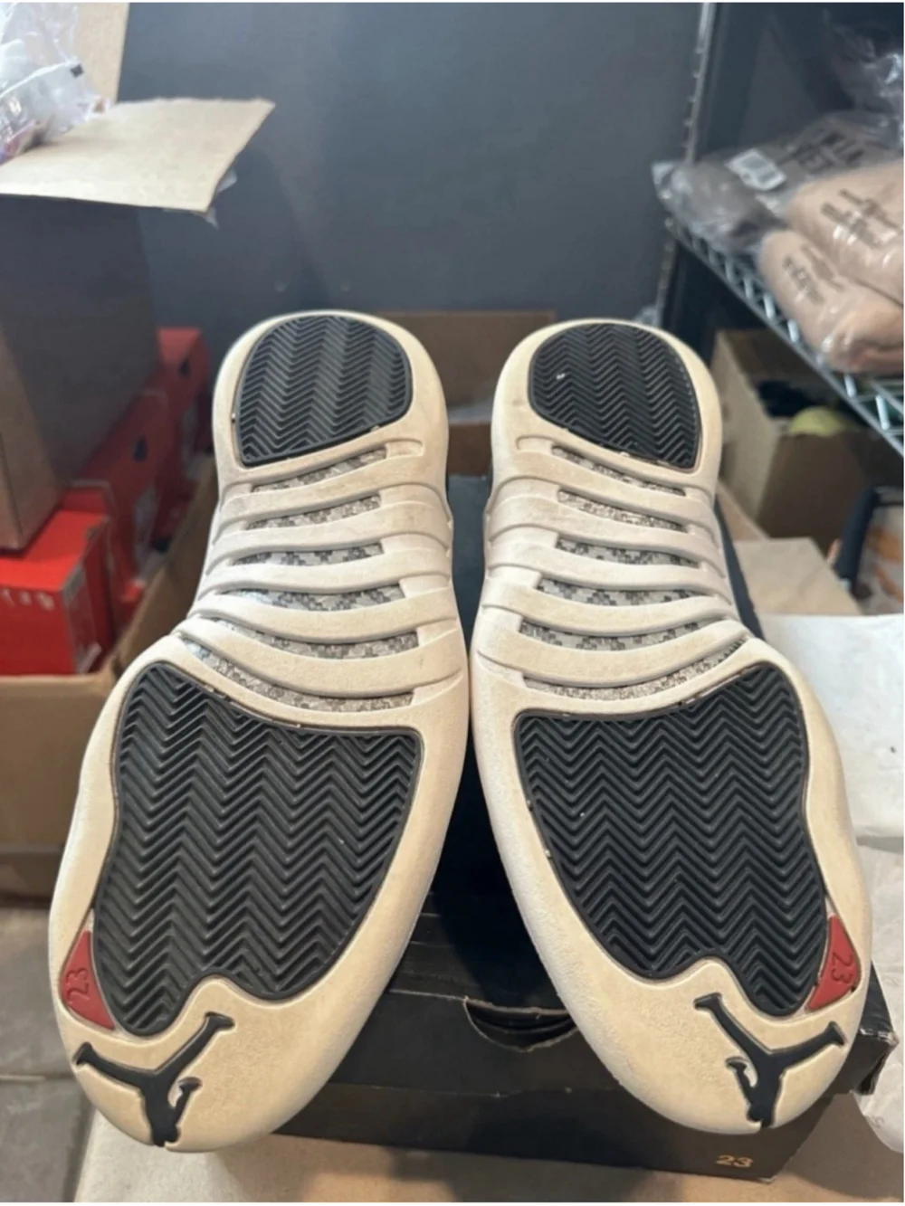 US seller-CA Jordan 12 low OG playoffs 2017 pre owned
